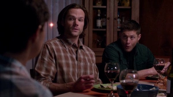 supernatural thanksgiving dinner winchester brothers