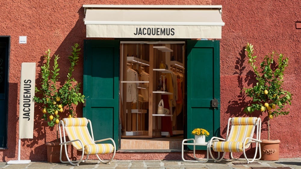 Jacquemus Unveils Portofino Pop-up, Teases French Destination – WWD