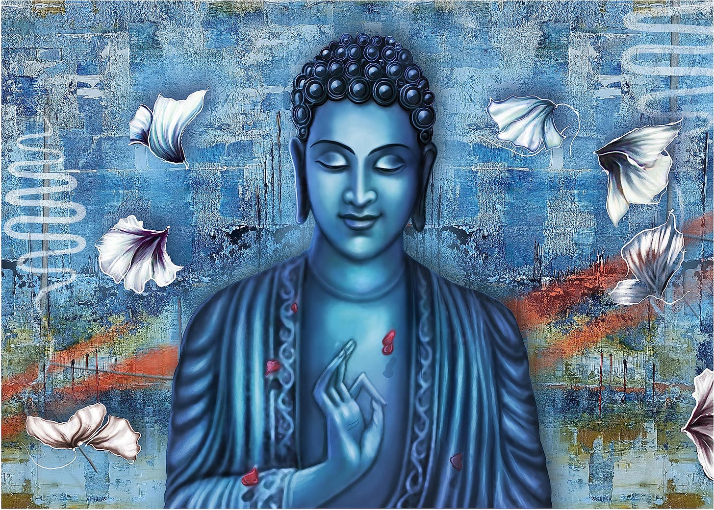 Eoi Marketing Lord Buddha Religious Wall Decor Paper Poster For Bedroom,  Living Room, Kids Room, Office (Paper Print, 12X18 Inch, Rolled With Safety  Tube) Unframed Poster : Amazon.in: Home & Kitchen