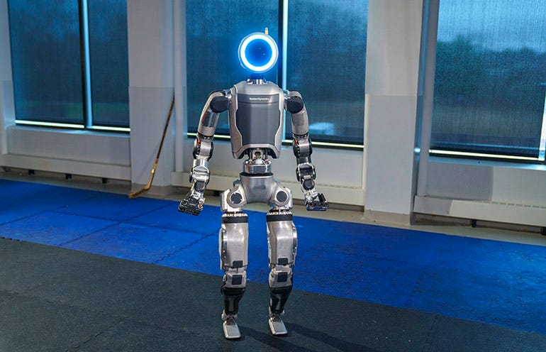 Boston Dynamics debuts electric version of Atlas humanoid robot - The Robot  Report
