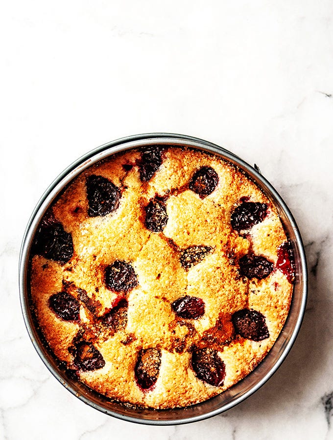 Italian Prune Plum Torte \ Bijouxs Little Jewels