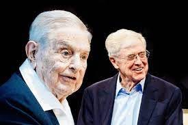 Soros and Koch are uniting to fund a new anti-war think tank.