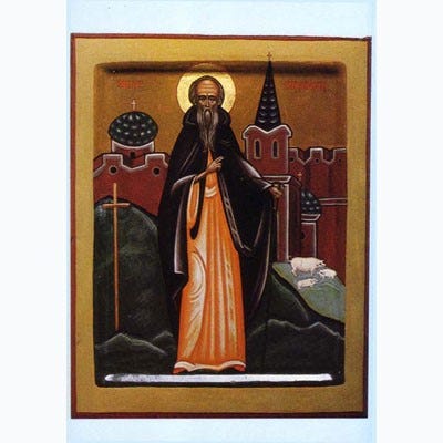 Brannock of Braunton, Mounted Icon Print | Saints Male | Orthodox Icons |  Pilgrim Shop Walsingham — Pilgrim Gifts