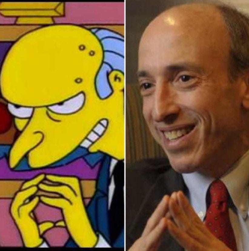 WhaleWire on Twitter: "Simpsons predicted Gary Gensler.  https://t.co/8tvQI1PPHp" / Twitter