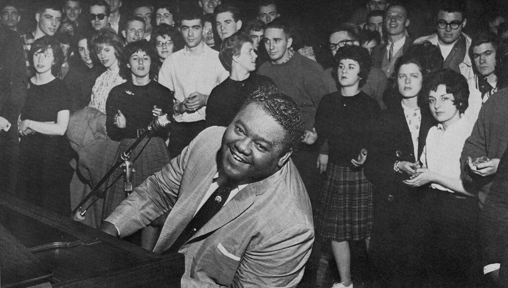 Fats Domino | Fats Domino “took the place by storm” on the S… | Flickr