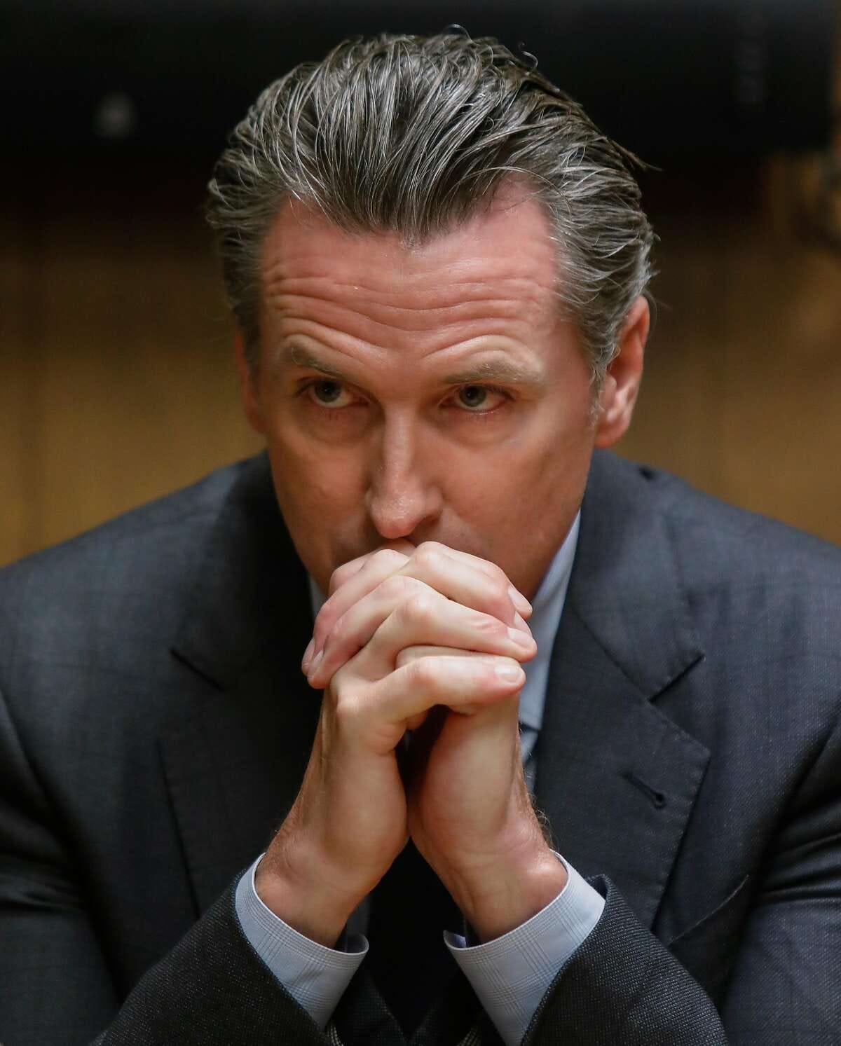 Gov. Gavin Newsom will need to set rules of engagement with President Trump