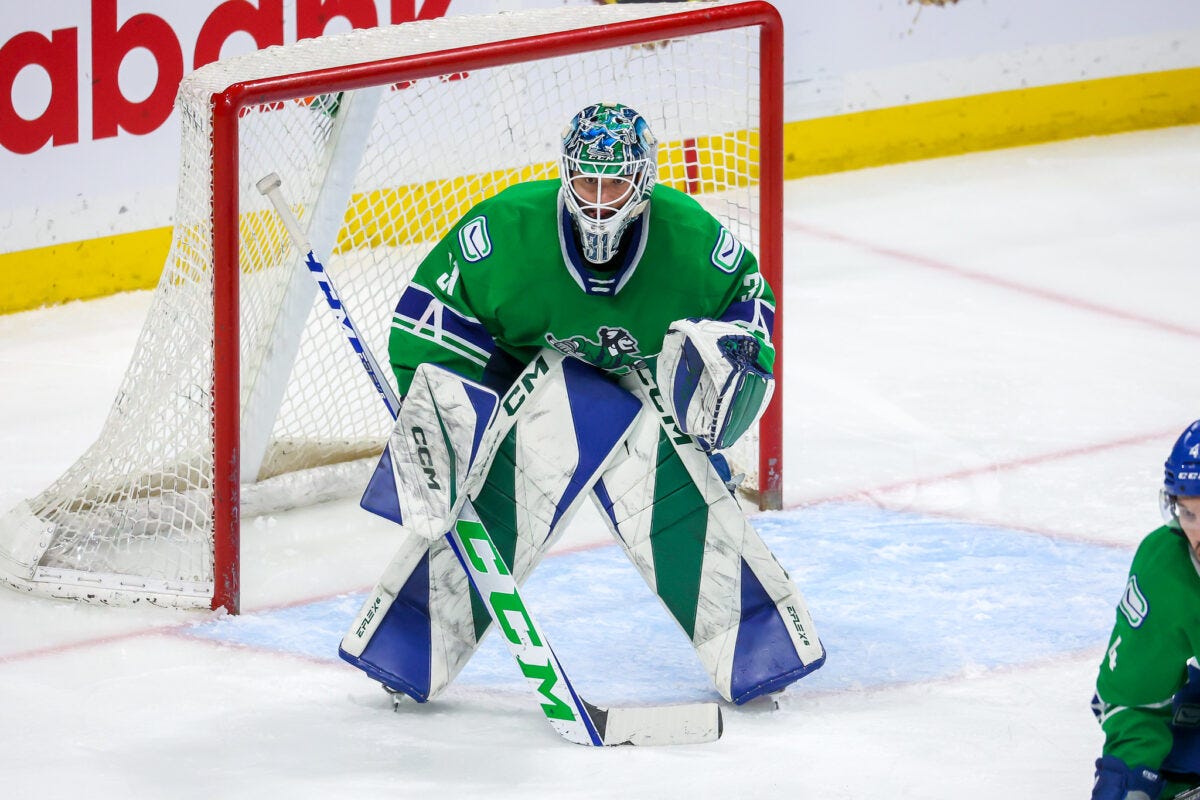 Arturs Silovs Abbotsford Canucks