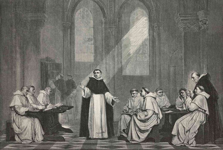 St Thomas Aquinas in office of holy sacrament