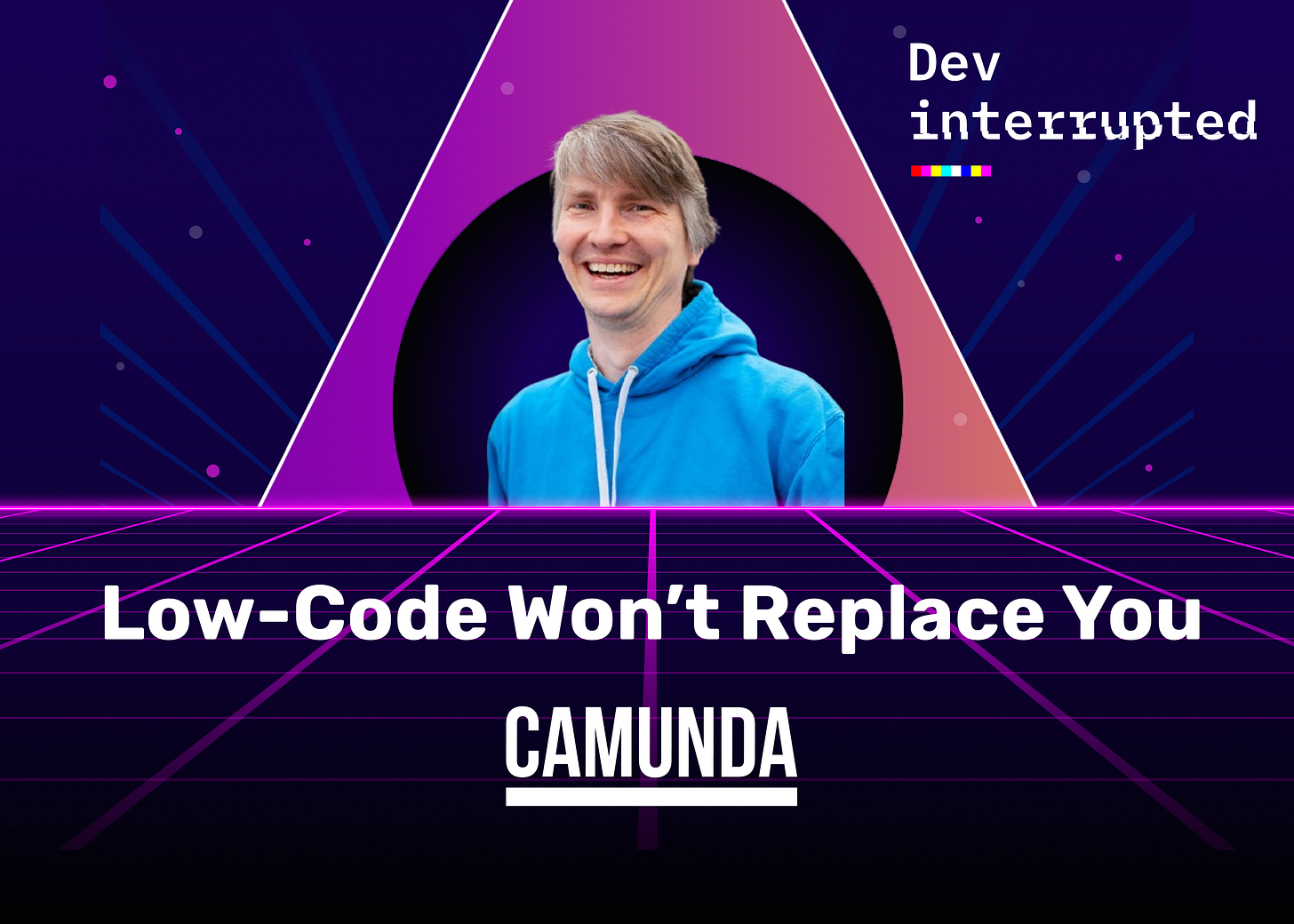 Low-Code Won't Replace You, by Dev Interrupted and Camunda