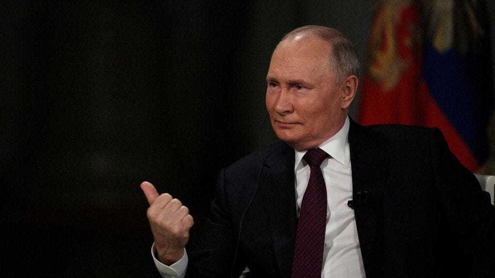 Tucker Carlson interview: Fact-checking Putin's 'nonsense' history - BBC  News
