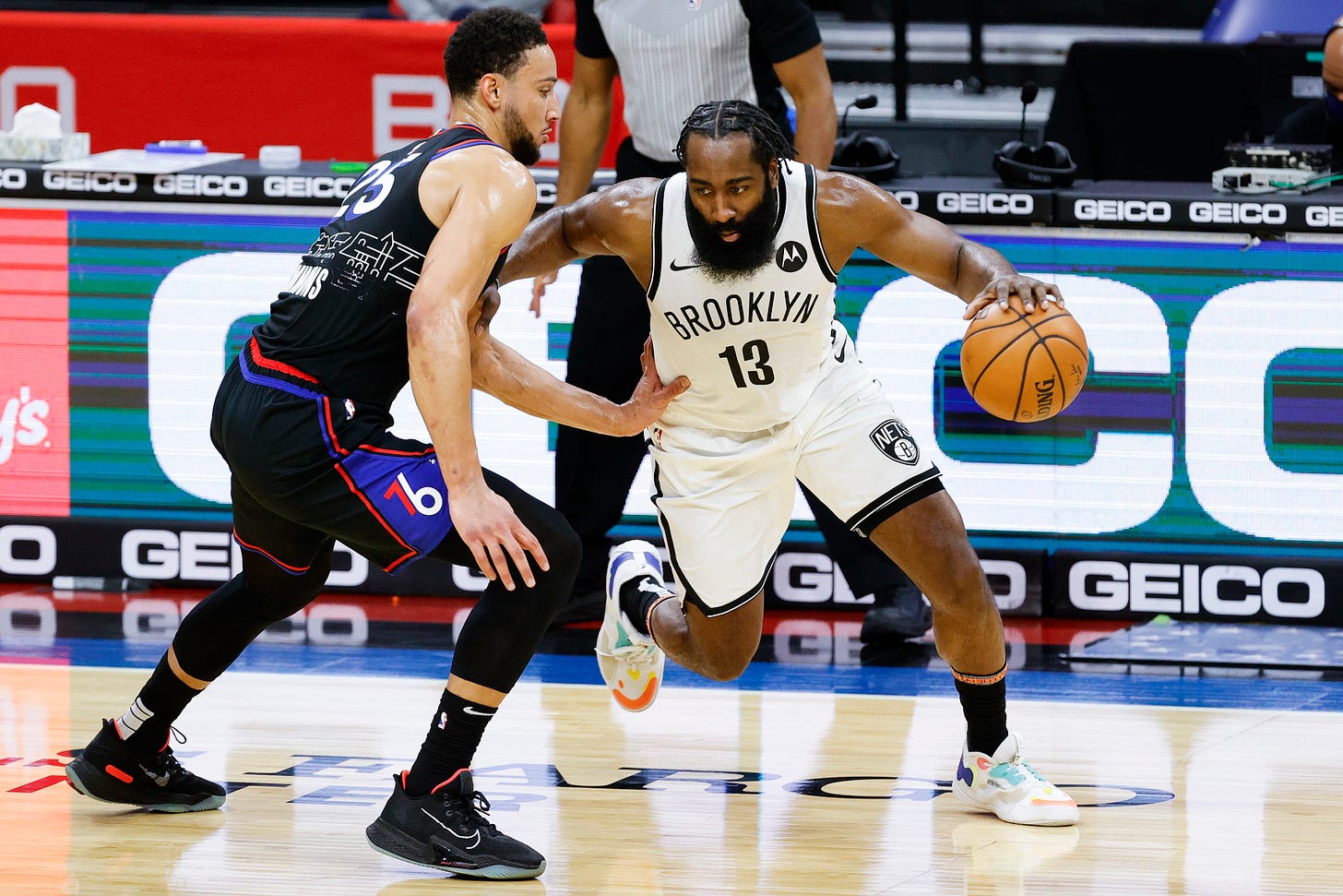 Nets: James Harden comments on Ben Simmons-76ers drama