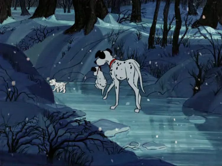 After watching "One Hundred and One Dalmatians" a countless number of times  since I was a kid... I only just spotted an extra reason why Pongo's 15th  puppy was named "Lucky" :
