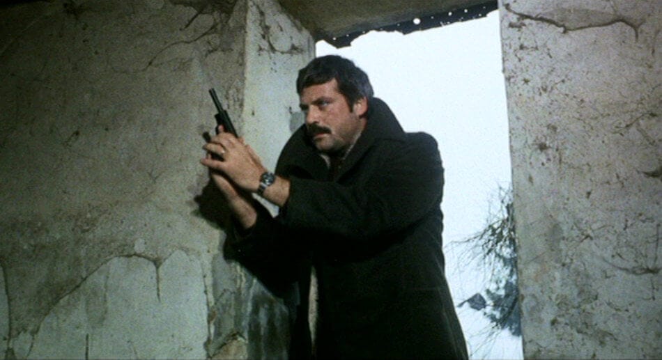 Oliver Reed em Revolver, de Sergio Sollima