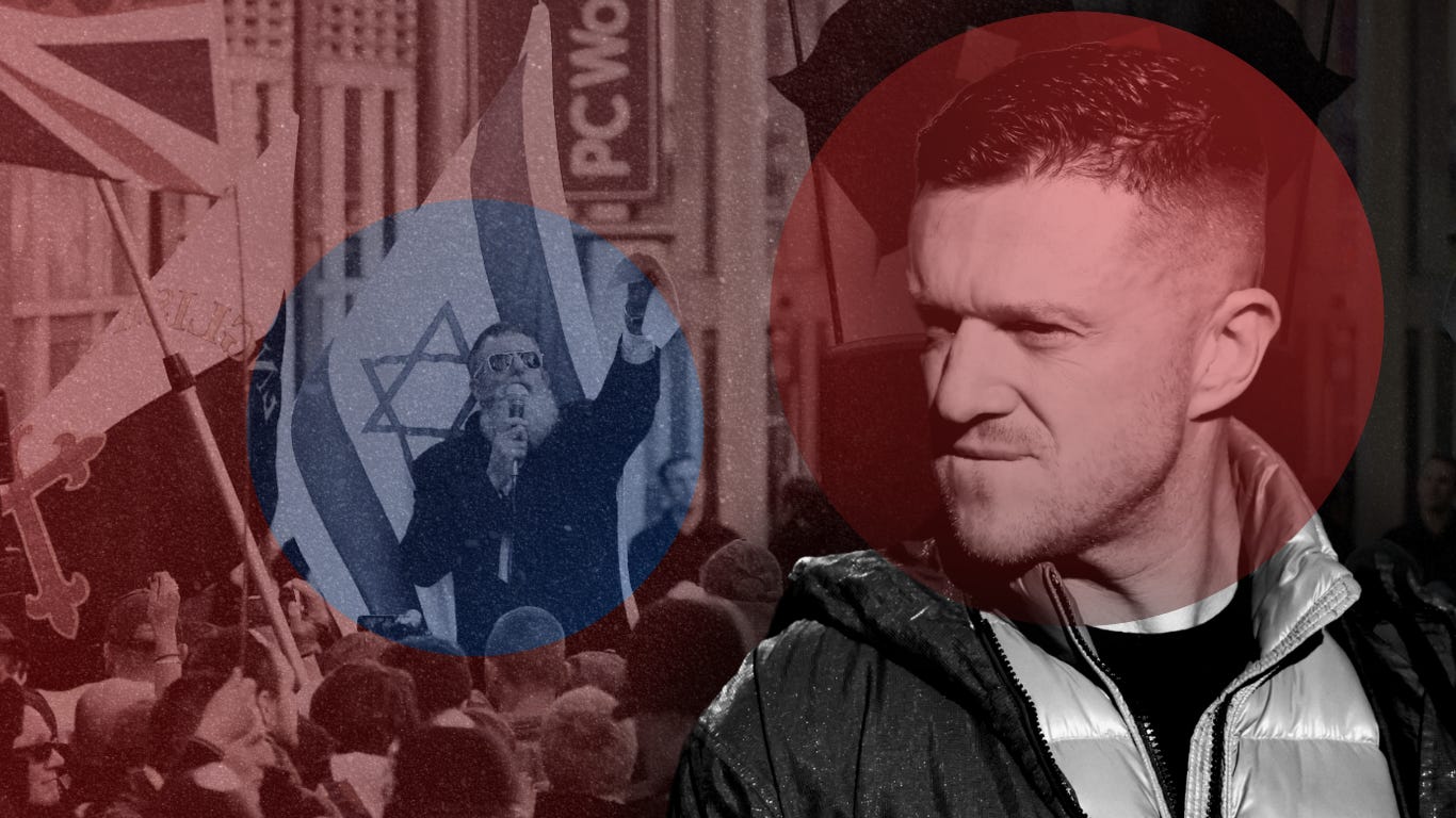 Tommy Robinson Israel Links Feature Photo