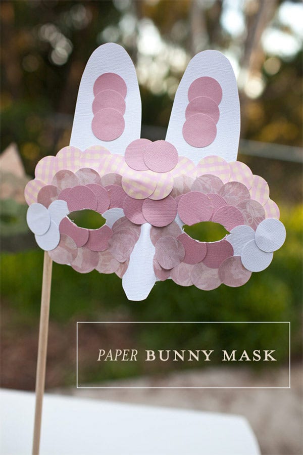 Paper Bunny Mask