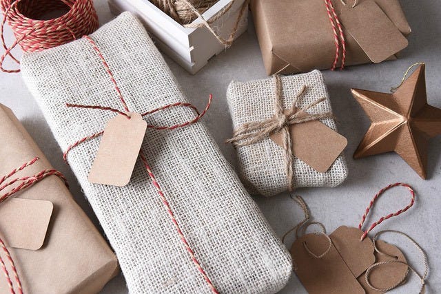 forget tape eco friendly twine wrapped holiday gifts