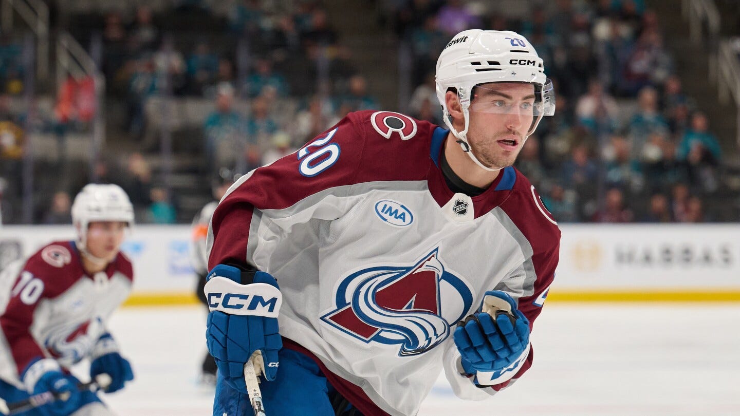 Avalanche deal with another injury with team's leading scorer Ross Colton  sidelined by a broken foot - NBC Sports