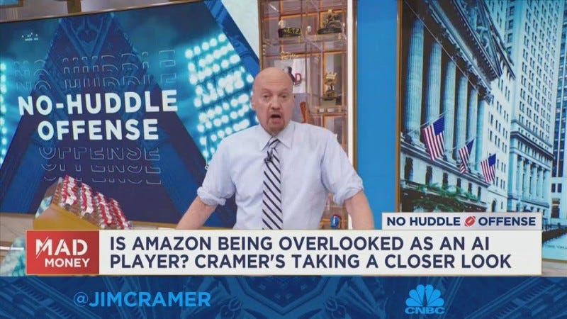 Amazon on LinkedIn: Jim Cramer says Amazon may be an overlooked player in  the A.I. space | 64 comments