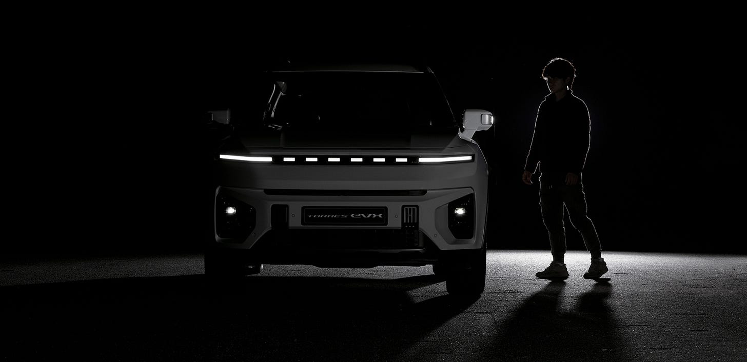SsangYong Torres EVX
