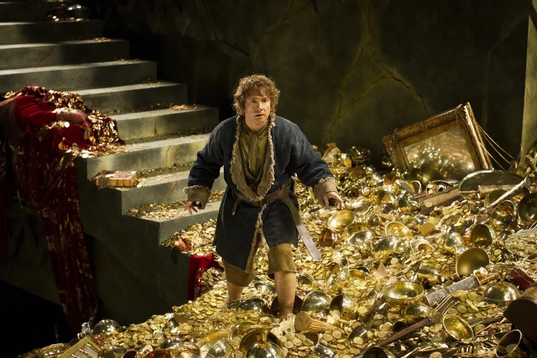 The Intervention of Smaug: The Gold-Loving 'Hobbit' Dragon Gets Raided By  'Hoarders' (2013/12/13)- Tickets to Movies in Theaters, Broadway Shows,  London Theatre & More | Hollywood.com