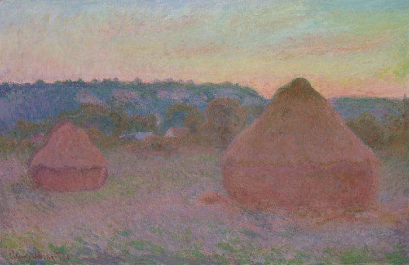 Stacks of Wheat (End of Day, Autumn) | The Art Institute of Chicago