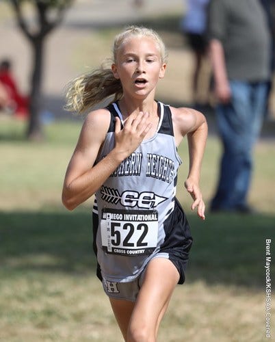 Northern Heights freshman McCrory makes early statement with impressive win  at Wamego / North Central Kansas cross country standouts - Kansas State  High School Activities Association