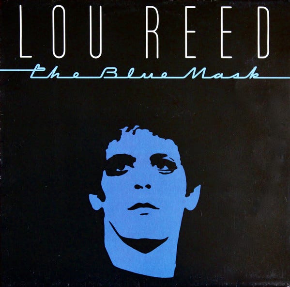 Lou Reed – The Blue Mask (1982, Vinyl) - Discogs