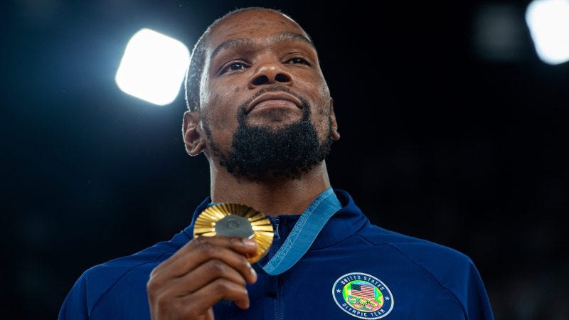 Kevin Durant now the gold standard for USA men's basketball