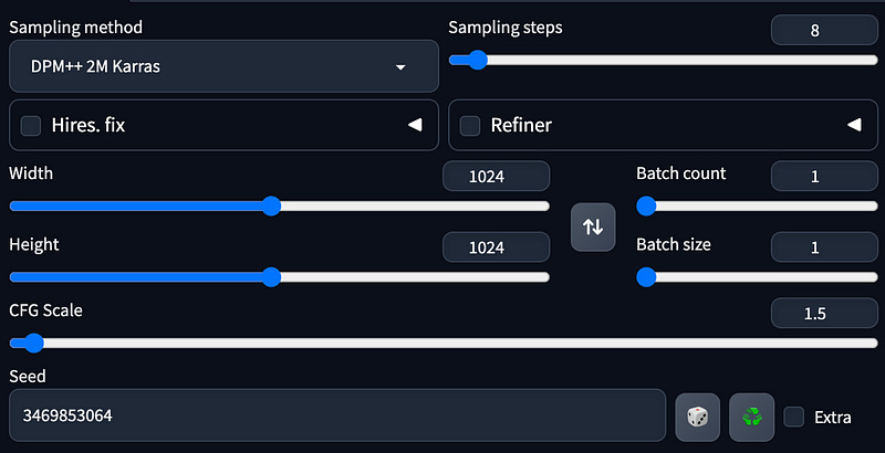 Generation Settings