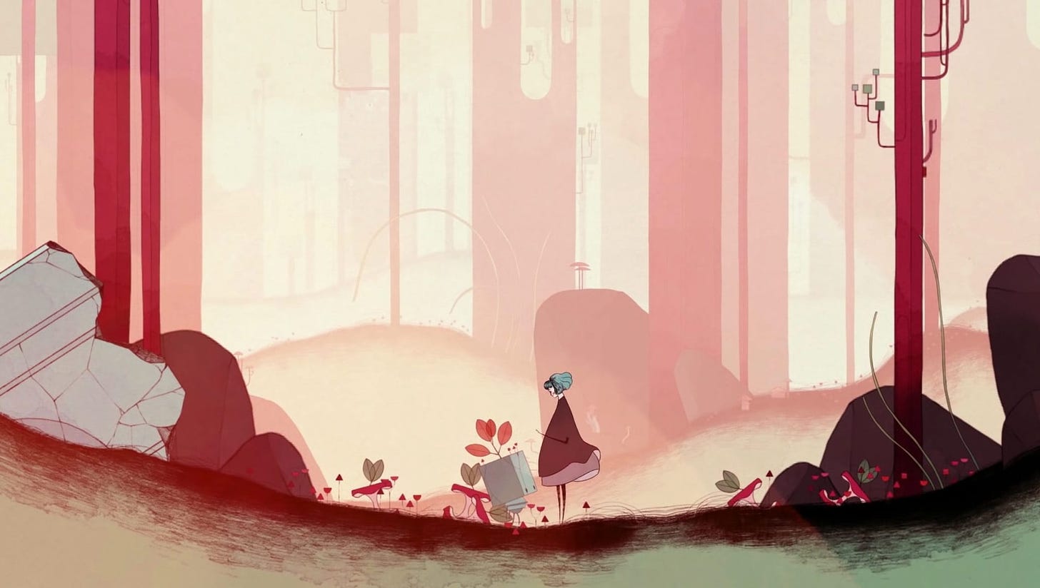 GRIS: Explore a Surreal Watercolor Landscape in a New Video Game by Nomada  Studio — Colossal