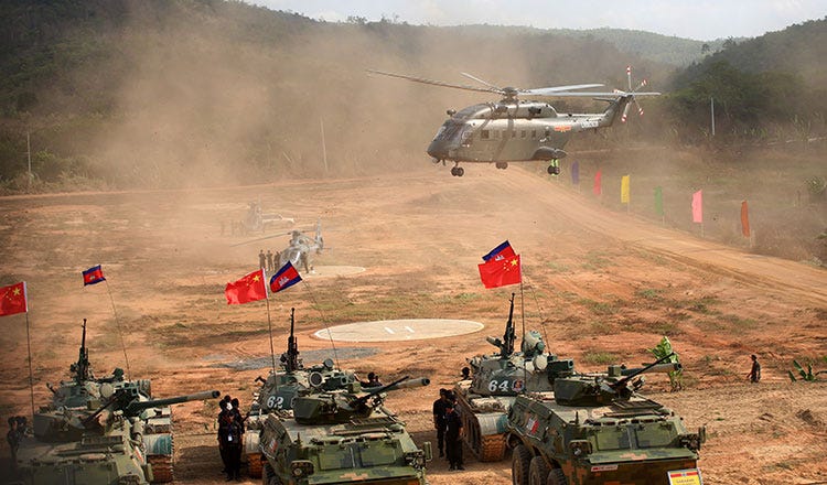 Cambodia, China push for 'Golden Dragon' military drill - Khmer Times