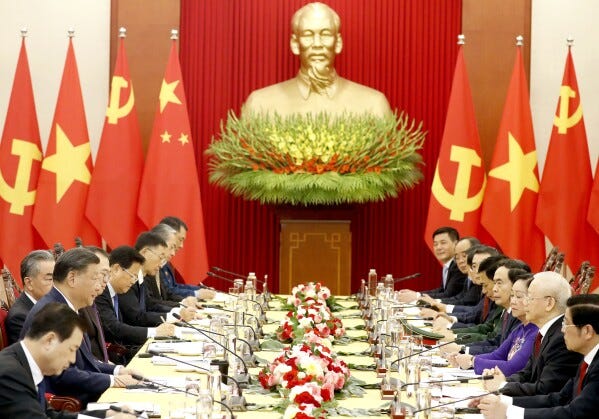 China's Xi visits Vietnam, seeks to strengthen ties | AP News