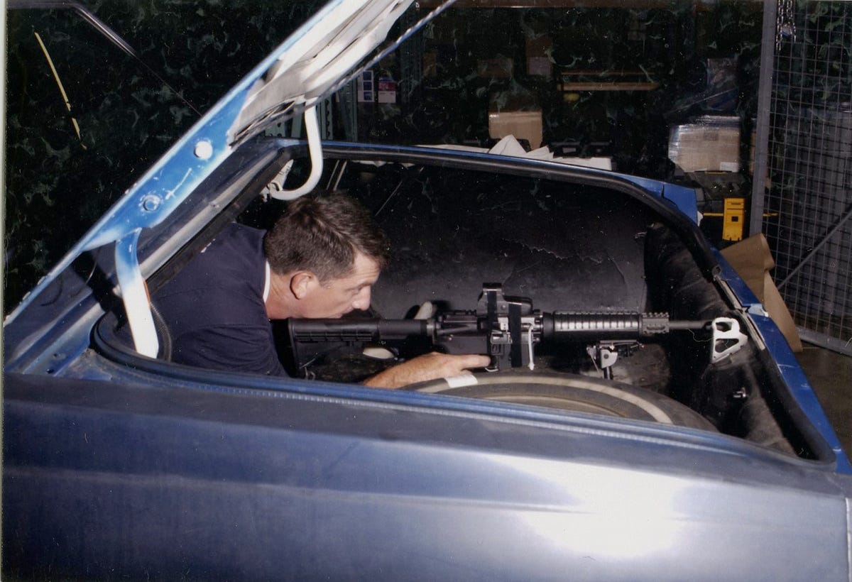 Beltway Snipers - Inside the Snipers' Car