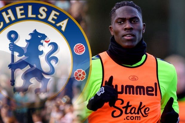 Chelsea 'rejected' by Everton star Amadou Onana as Graham Potter's side  dealt further blow in search for midfielder after Enzo Fernandez and Moises  Caicedo setbacks | talkSPORT
