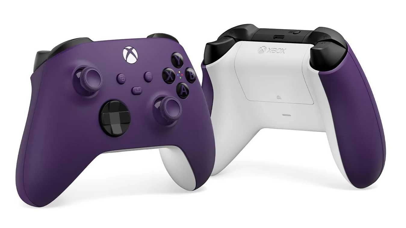 Astral Purple Xbox controller