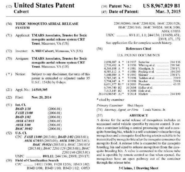 ToxicMosquito-AerialReleaseSystem-Patent