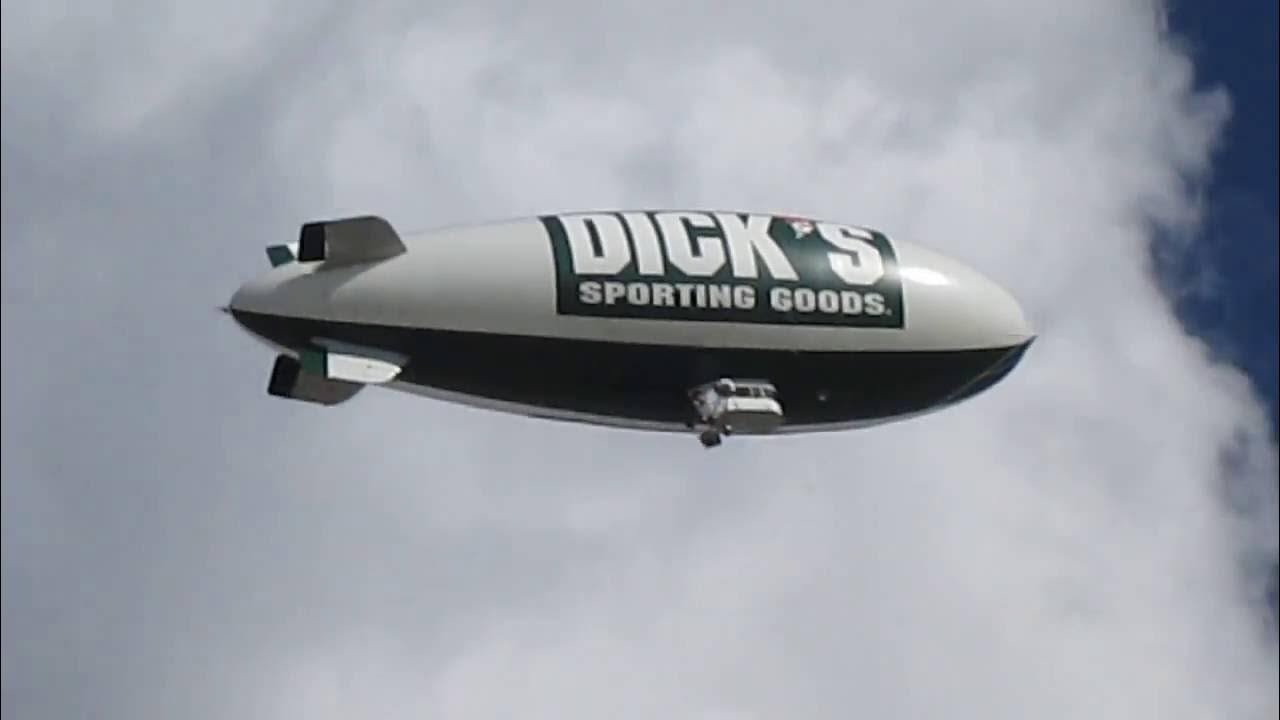 Dick's Sporting Good's Blimp Over Houston - YouTube Dick's Sporting Good's flywheel