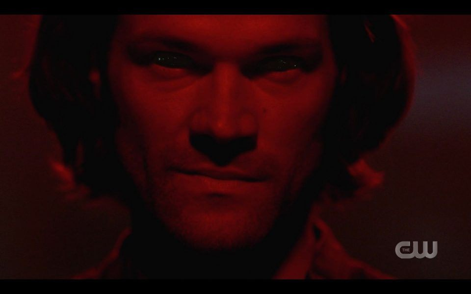 Sam Winchester possessed by evil LuciferSam for Dean