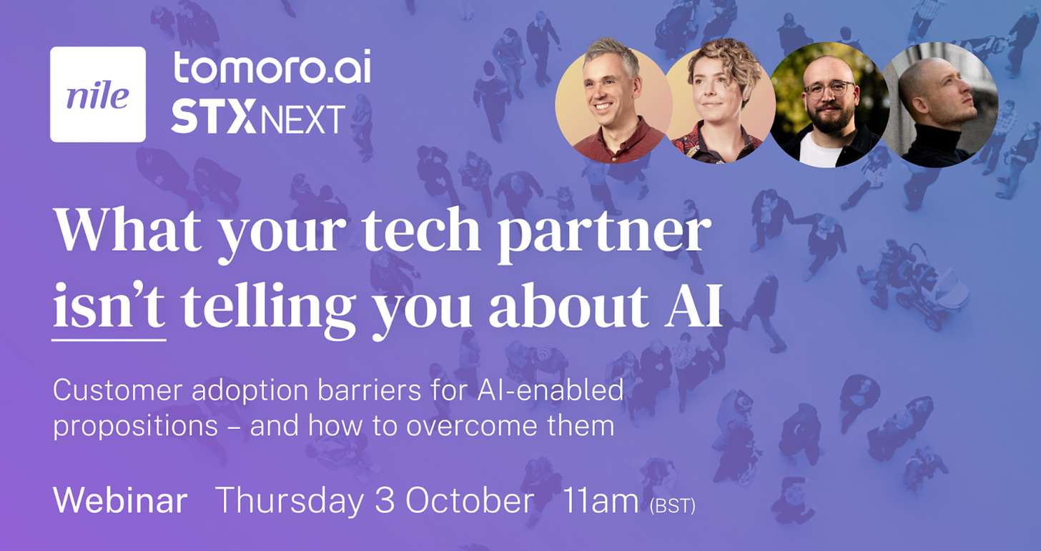 What your tech partner isn't telling you about AI - Thursday 3 October at 11am