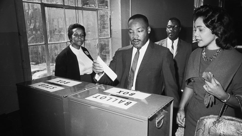 Martin Luther King Jr.: 'Let My People Vote' - The Atlantic