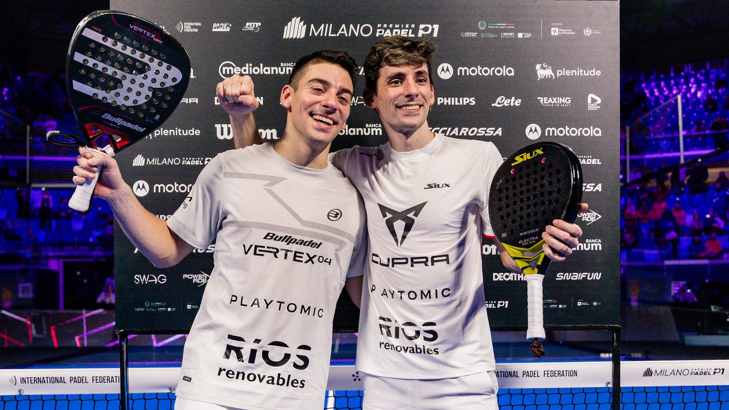 Milano Premier Padel P1: Stupaczuk/Di Nenno outclasses Coello/Tapia | Padel  Magazine
