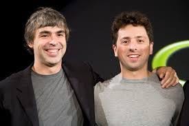 co-founders Larry Page and Sergey Brin ...