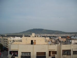 House in Fez, view from Fez Apartment