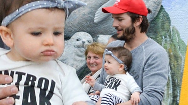 ashton kutcher angry for baby 2015 gossip