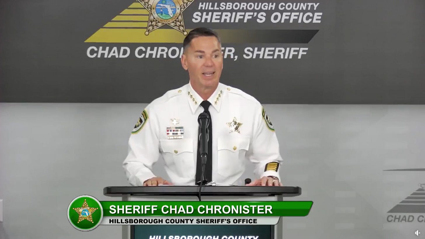 Hillsborough Sheriff Chad Chronister tapped to lead the DEA | WUSF