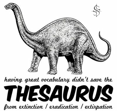 QueryTracker Blog: Thesaurus Pros and Cons