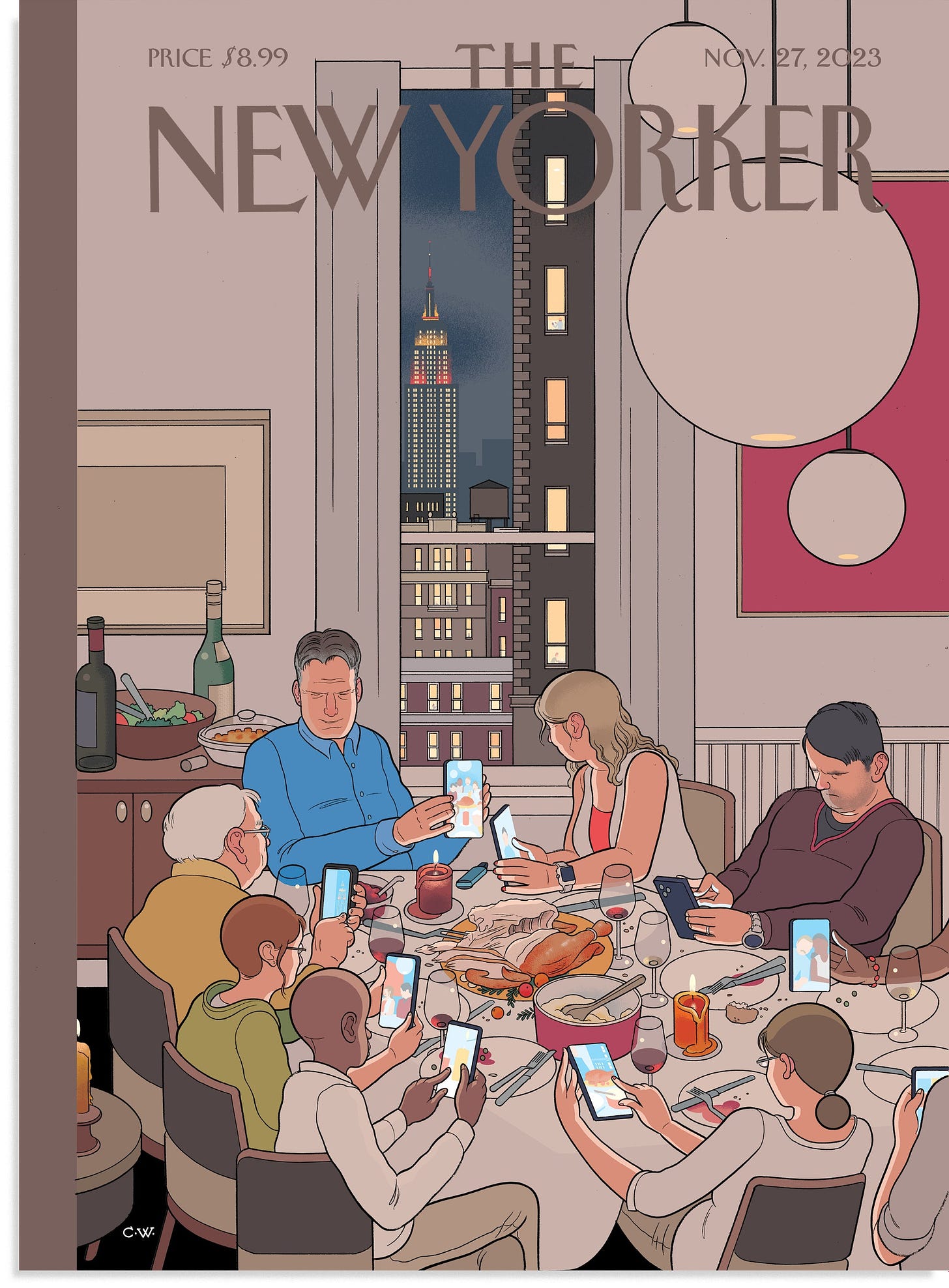 Thanksgiving cover de The New Yorker