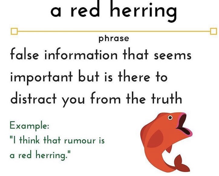 Focusing on the red herring – Relative Joy