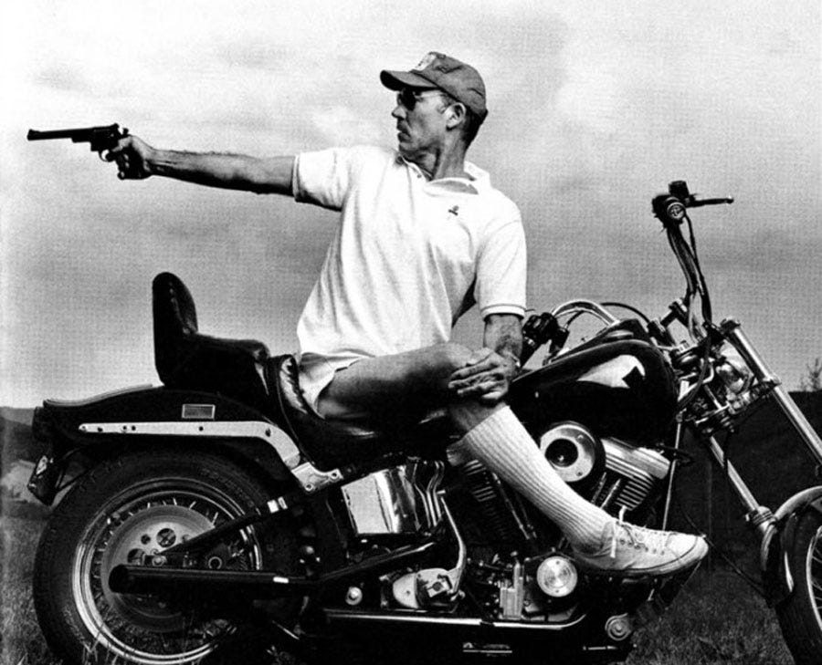 Gonzo Moto: Hunter S. Thompson and the Bultaco Matador • Petrolicious