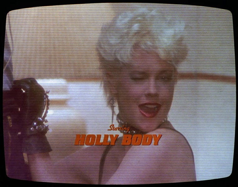 Melanie Griffith Vamps as Holly Body in "Body Double" (1984)